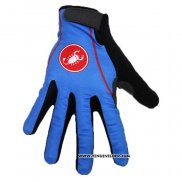 2020 Castelli Gants Doigts Longs Bleu Noir (4)